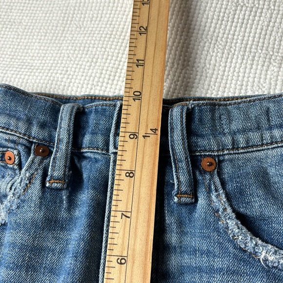 Madewell Cruiser Straight Leg Button Fly Jeans - Picture 9 of 16